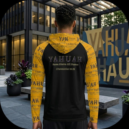 Yahuah: Name Above All Names (02-01) | Men's Sun Protection Hoodie