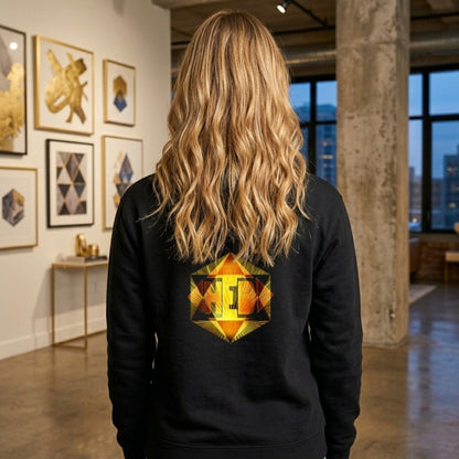 Hebrew World 01-01 The Radiant Six Jerzees NuBlend Unisex Fleece Zip Hoodie
