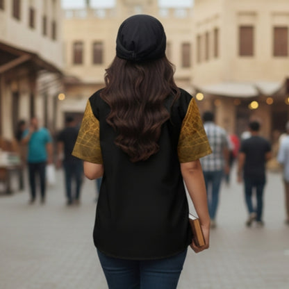 Yahuah-Tree of Life 02-03 Voltage Designer Unisex Camp Collar Shirt