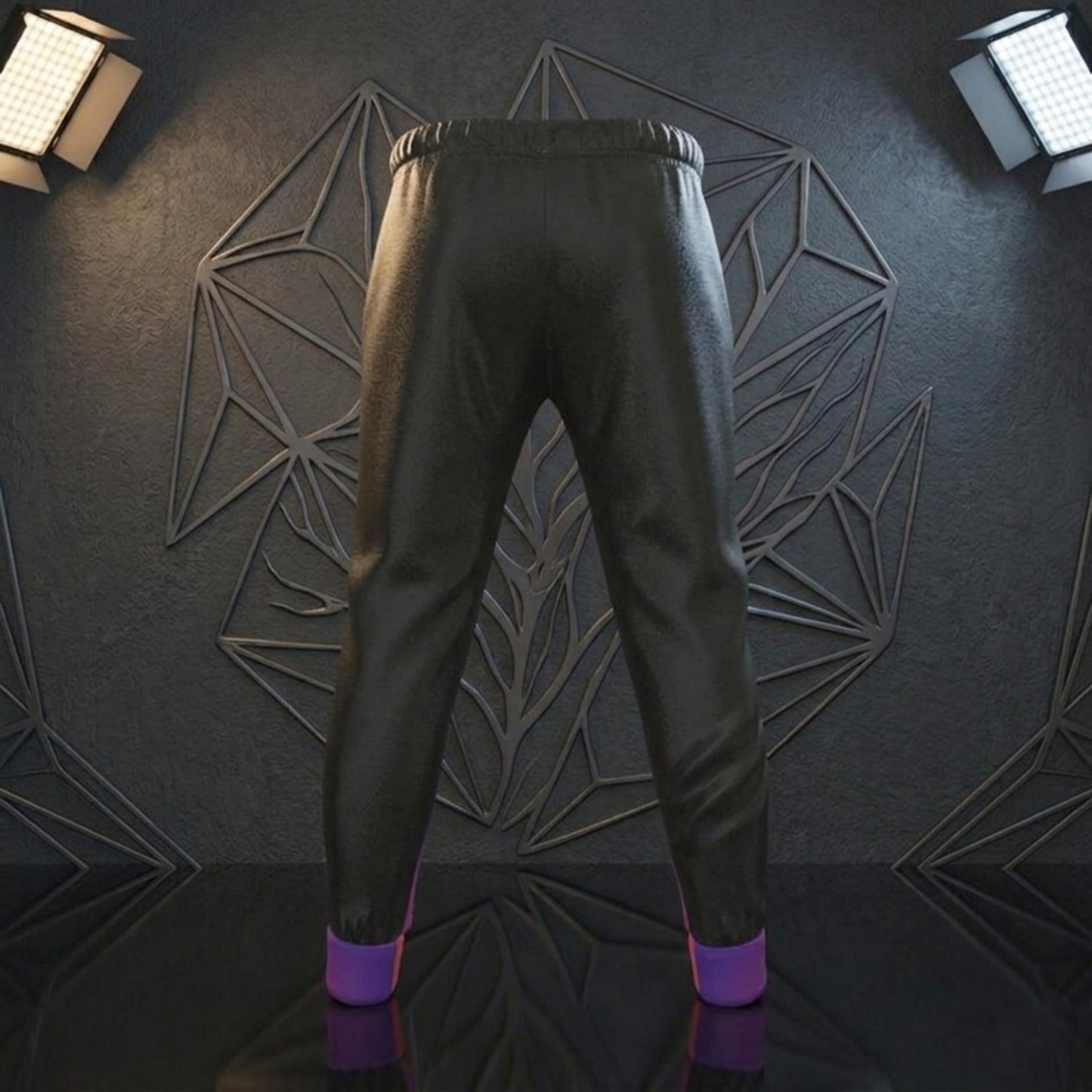 Yahuah-Tree of Life 01 Royal Pantalones deportivos de diseñador para hombre 