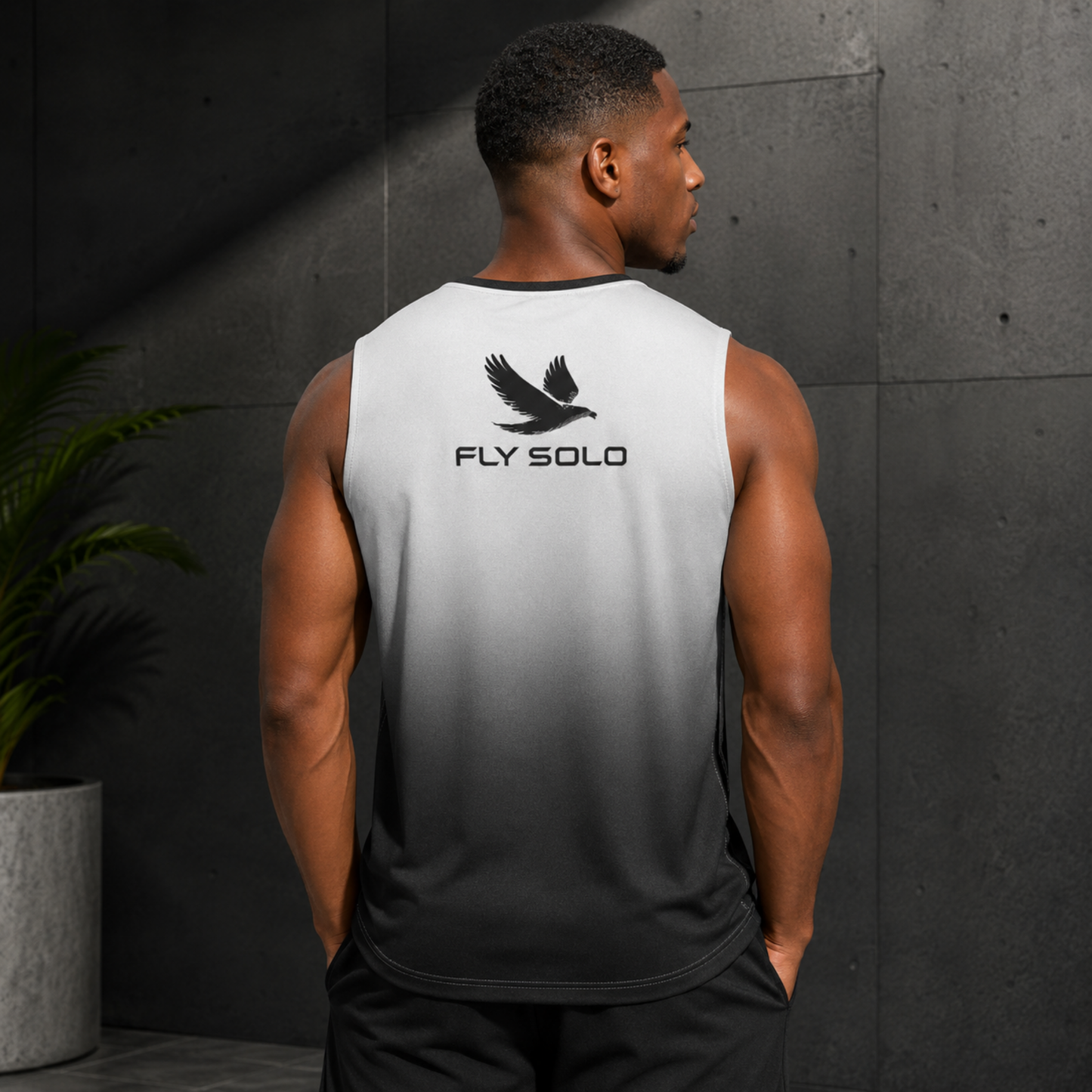 "Fly Solo" Night/Day | Men's Sleeveless Tee