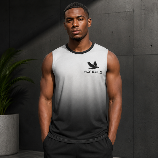 "Fly Solo" Night/Day | Men's Sleeveless Tee