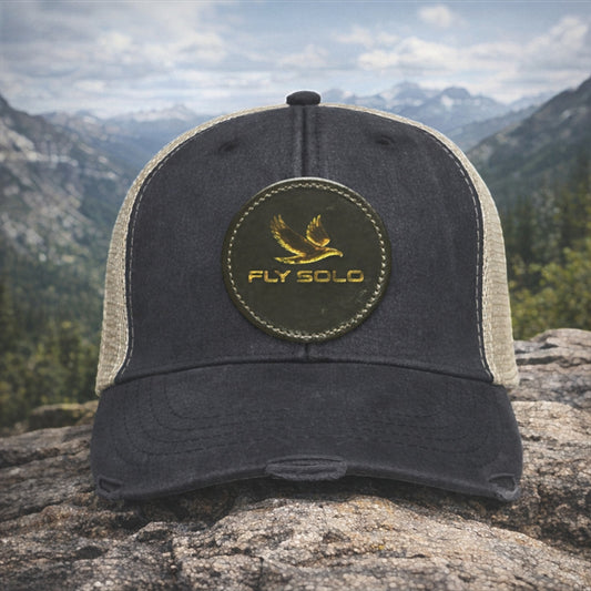 Unity in Solitude (01) "Fly Solo" | Distressed Ollie Cap | 10 Colors