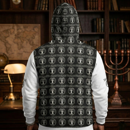 Yahuah: Tree of Life (02-05) - The Dualism Refined | Heavyweight Hooded Varsity Jacket