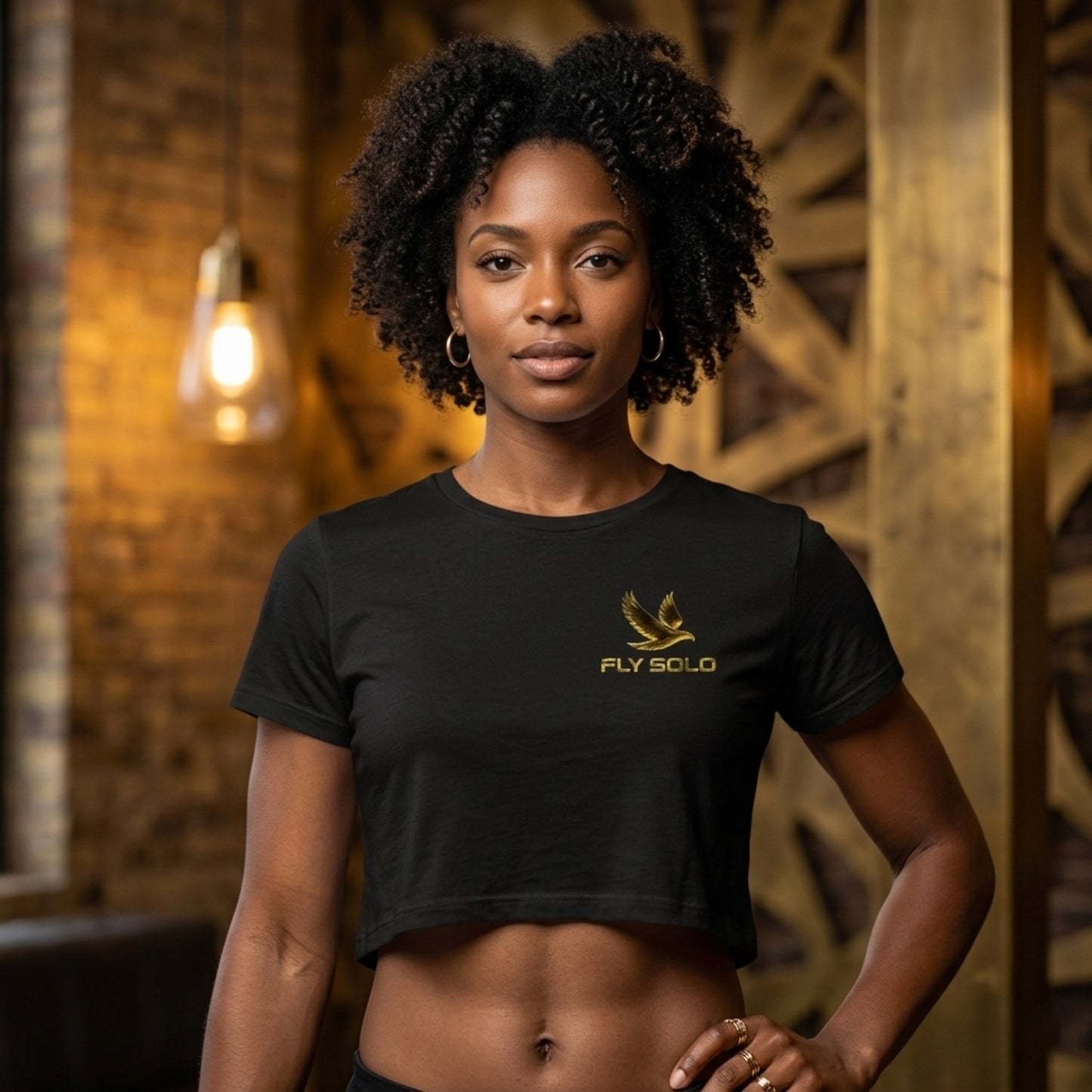 Unity in Solitude (01) "Fly Solo" | Flowy Crop Top | 8 colors