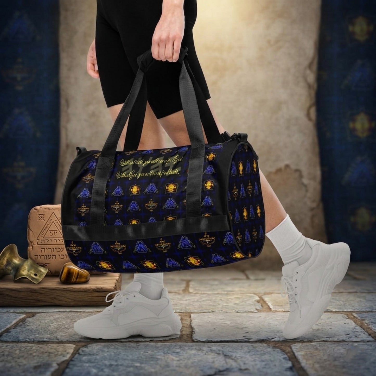 Truth Illustrated 01-01 Gym Duffel Bag
