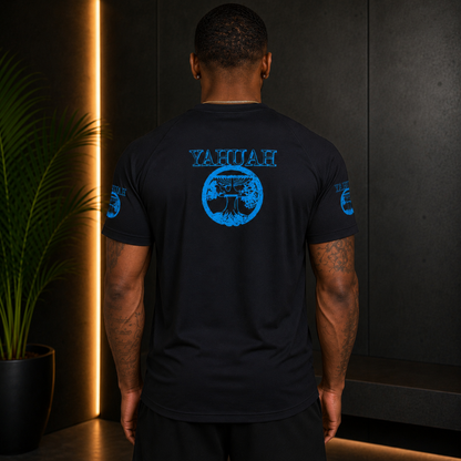 Yahuah: Tree of Life (02-03) - The Living Ruach | Men's Raglan Tee