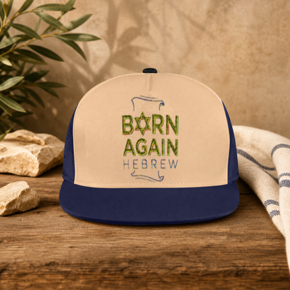 Born Again Hebrew 01-01 Designer Snapback Cap