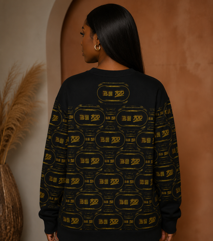 "Be 100" (01) | Unisex Cotton Blend Sweatshirt