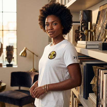 Hebrew World 02-01 Designer Under Armour Ladies Athletic 2.0 T-shirt (4 colors)