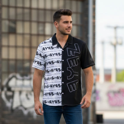 The Paleo-Phalanx Series (01-01): Seal of Light | Men's Camp Collar Shirt