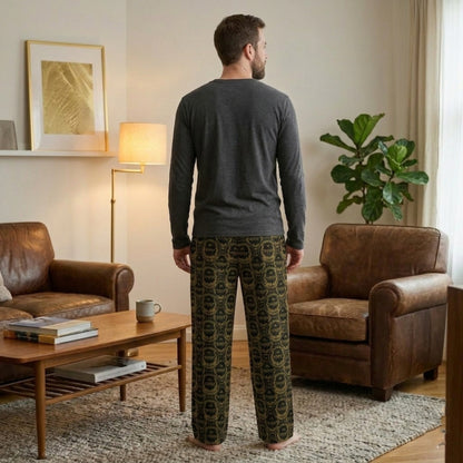 Most High God - Yahuah: The Strong Tower Unisex Open-Bottom Lounge Joggers (Style 02)