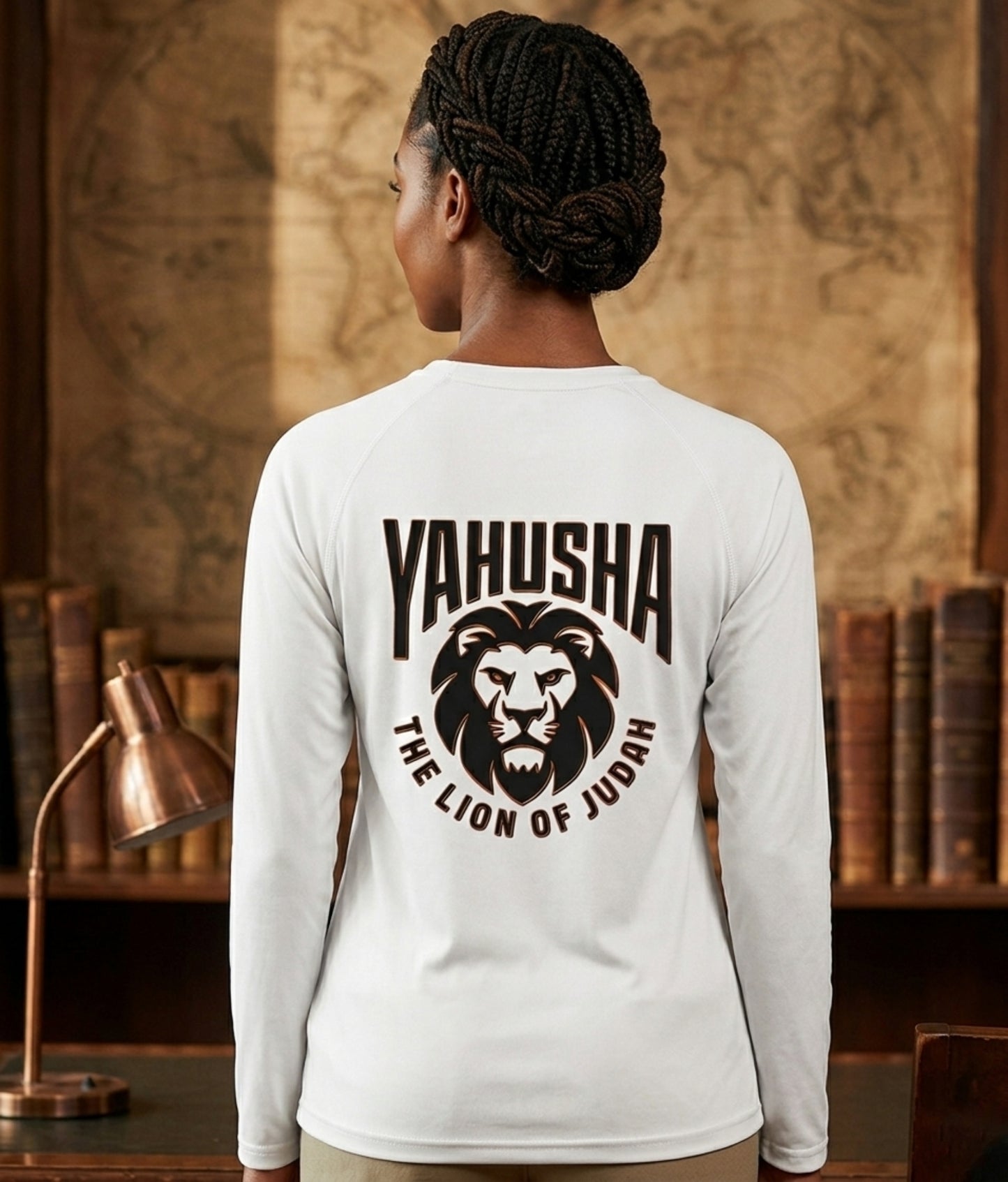 Yahusha: The Lion of Judah (02) | Unisex Long Sleeve Tee