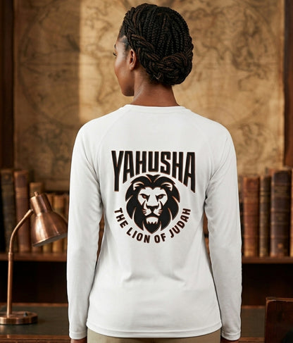 Yahusha: The Lion of Judah (02) | Unisex Long Sleeve Tee