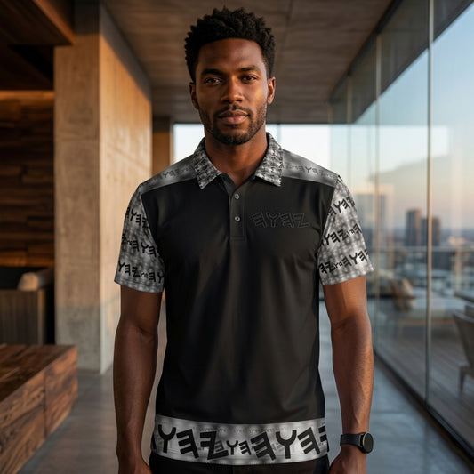 The Paleo-Phalanx Series (01-02): Seal of Storm | Unisex Polo Shirt