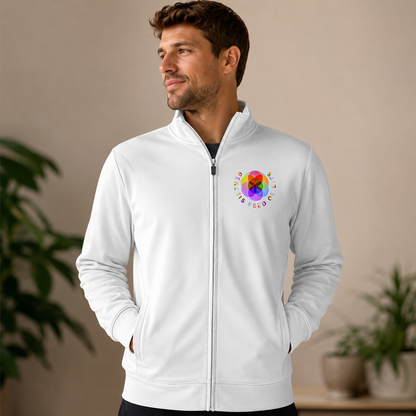 Sacred Geometry: Genesis Seed of Life 01-01 Designer Sport-Tek Men's Sport-Wick Fleece Track Jacket