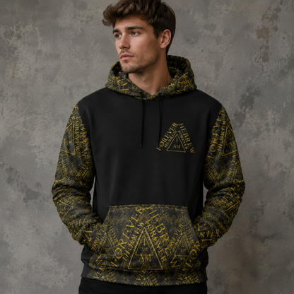 I AM HEBREW 03-01 Designer Triblend Fleece Unisex Hoodie