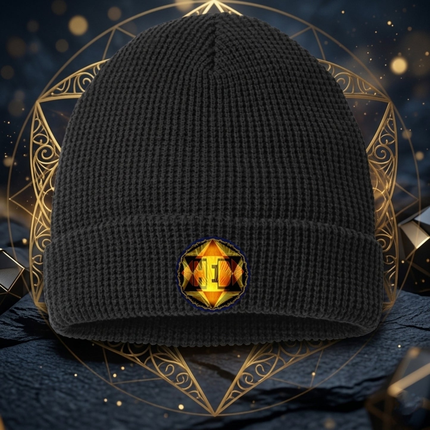 Hebrew World 01-02 Royal Radiance Richardson Waffle Knit Beanie