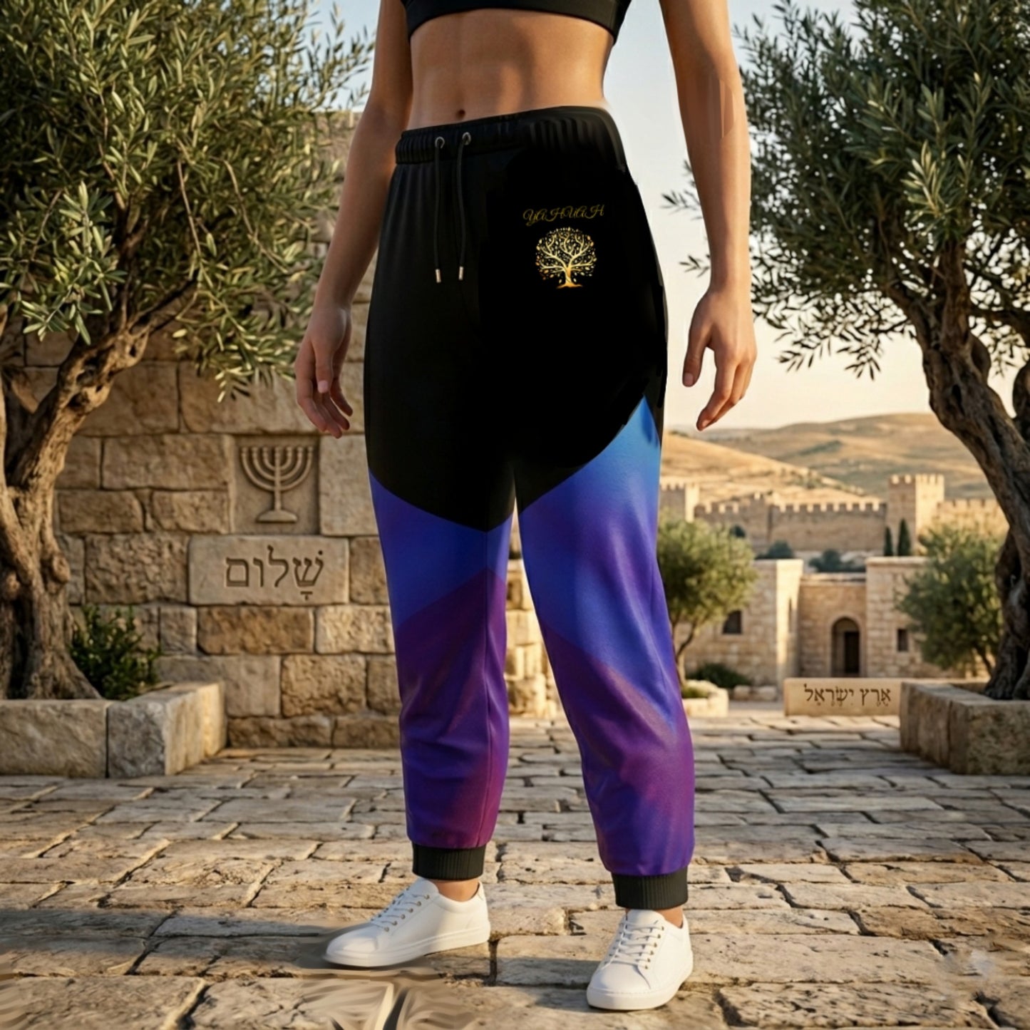 Yahuah: Tree of Life (01-02) - Royal Raiment | Women's Joggers