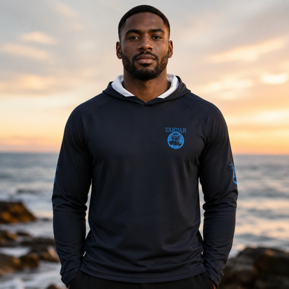 Yahuah: Tree of Life (02-03) - The Living Ruach | Men's Lightweight Raglan Hoodie