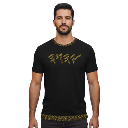 Yahuah Logo 01-01 Men's Designer T-shirt