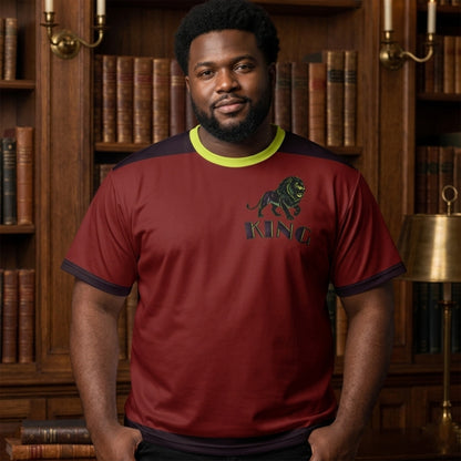 KING 01-02 Men's Designer Plus Size T-shirt