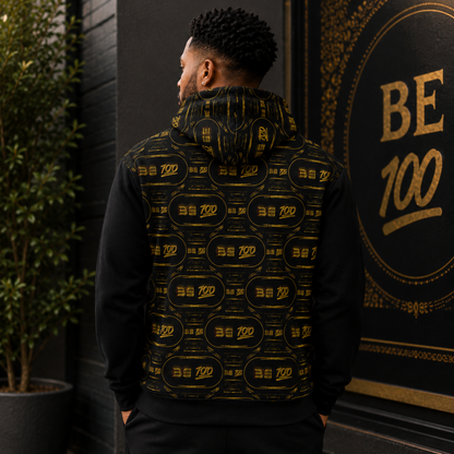 "Be 100" (01) | Unisex Cotton Blend Hoodie