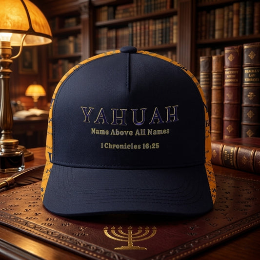 Yahuah-Name Above All Names 02-01 Designer Baseball Cap