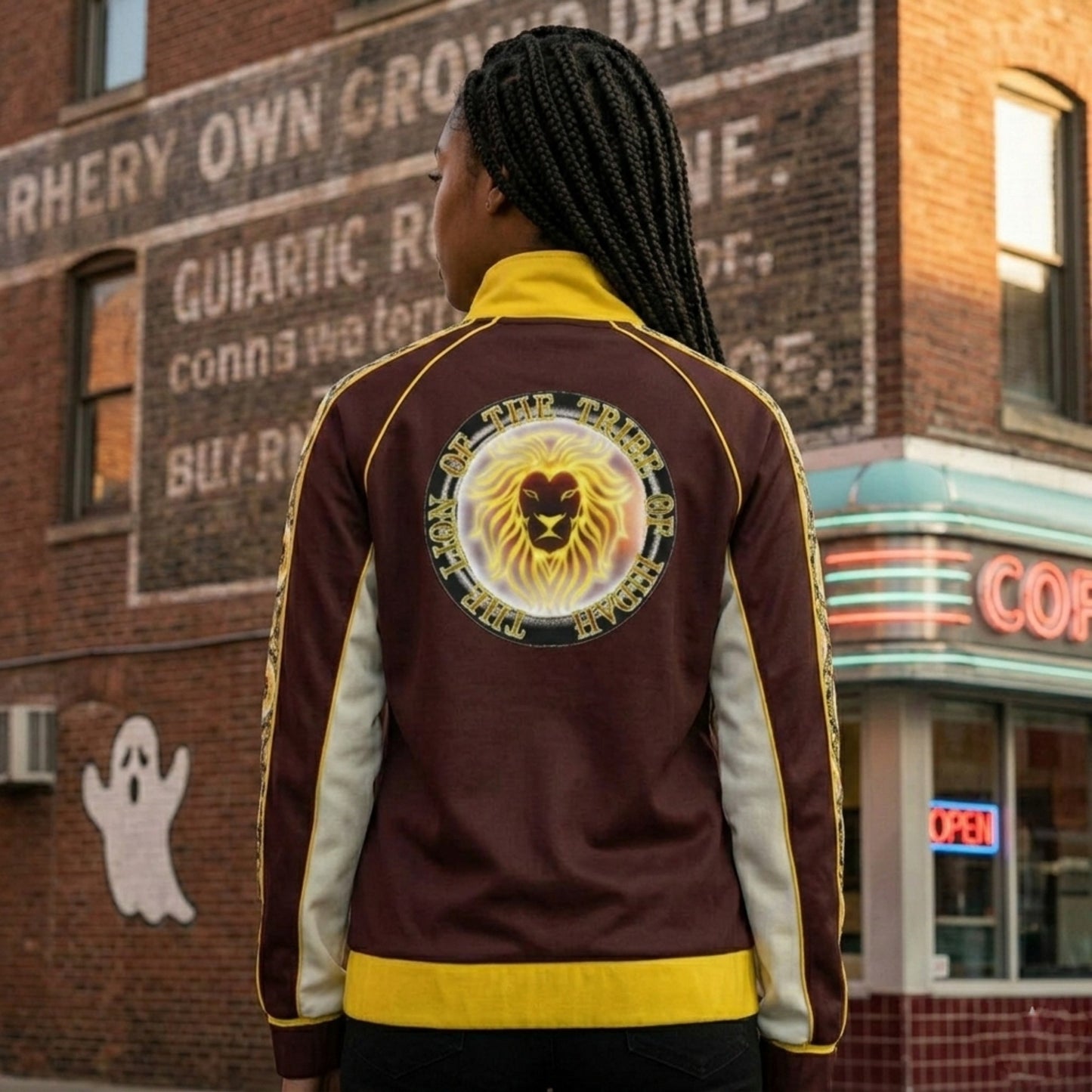 Yahusha-The Lion of Judah 03-01 Women's Track Jacket
