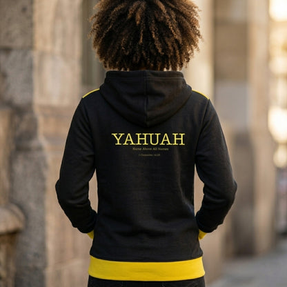 Yahuah: Name Above All Names (02-02) | Unisex Triblend Fleece Zip Hoodie
