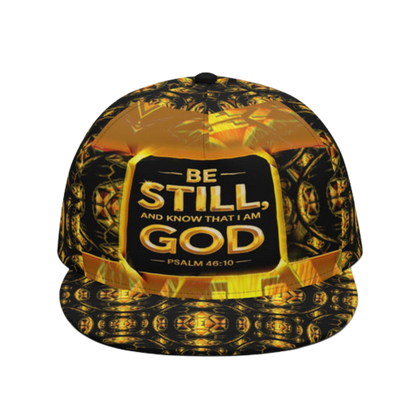 Hebrew World 01-03 Sacred Stillness Psalm 46:10 Snapback Cap