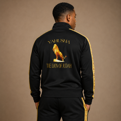 Yahusha-El León de Judá 01 Chaqueta deportiva de diseñador para hombre 