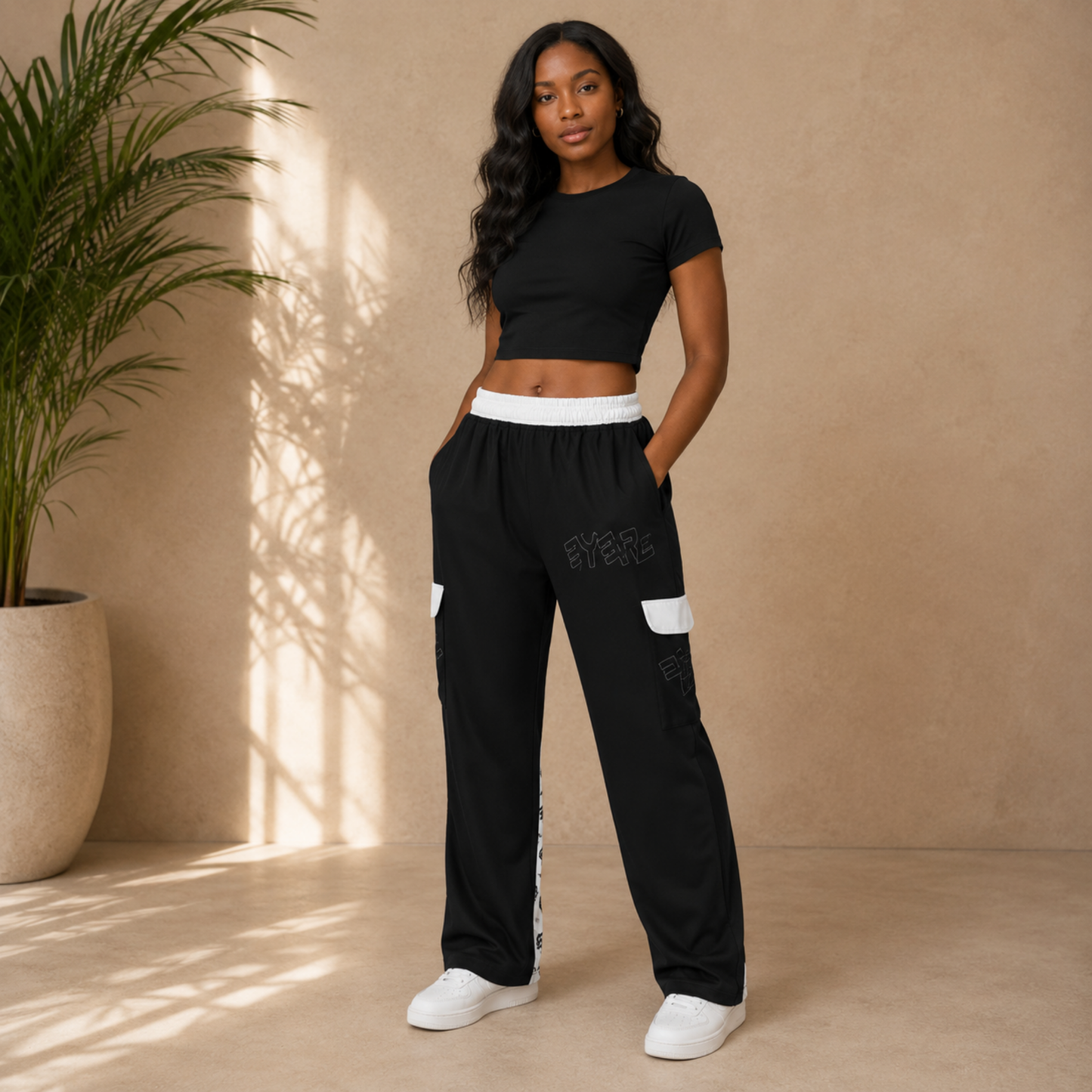 The Paleo-Phalanx Series (01-01): Seal of Light | Women's Cargo Sweatpants | Style (02)