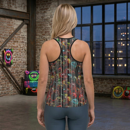 Outspoken Designs 01-01 "Lighten Up" UPF50+ Racerback Tank Top