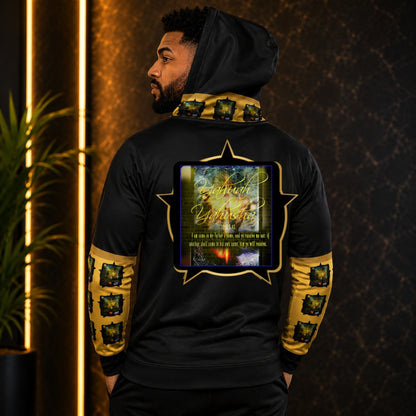 Like Father, Like Son 01 Men's Designer Full Zip Hoodie