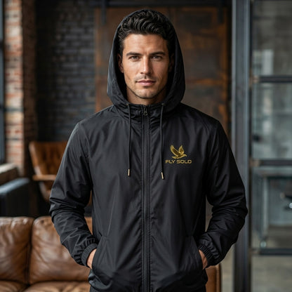 Unity in Solitude (01) "Fly Solo" | Unisex Lightweight Windbreaker | 3 colors