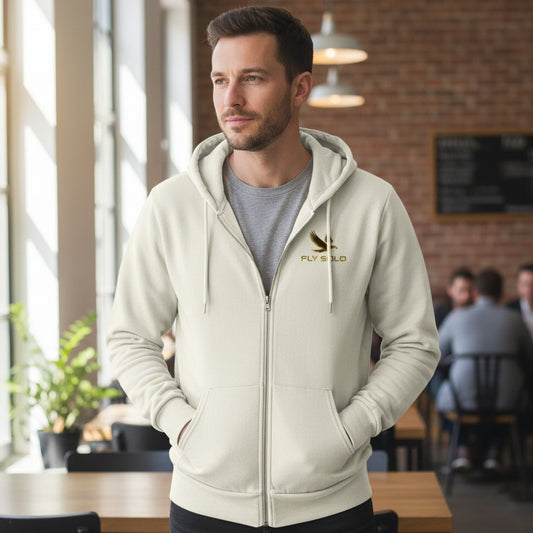 Outspoken Designs 03-01 "Fly Solo" Designer Bella + Canvas Unisex Full Zip Hoodie (6 colors)