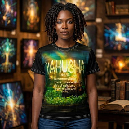 Yahuah Yahusha 03 Designer Unisex T-shirt