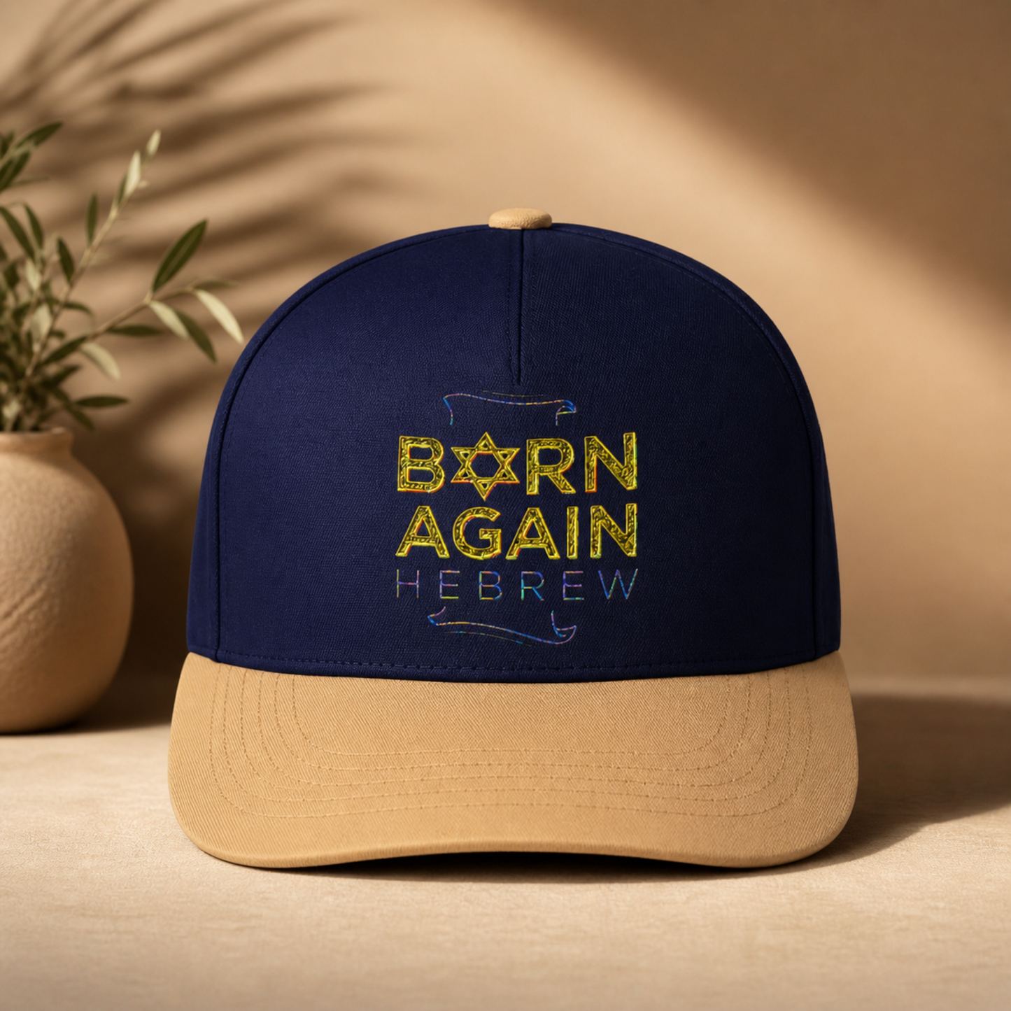 Born Again Hebrew 01-01 Designer Baseball Cap (4 styles)