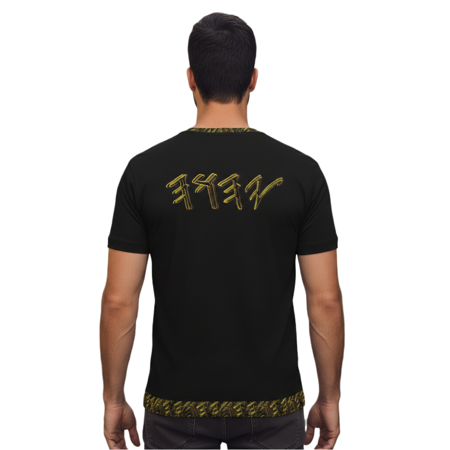 Yahuah Logo 01-01 Men's Designer T-shirt