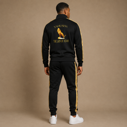 Yahusha-El León de Judá 01 Chaqueta deportiva de diseñador para hombre 