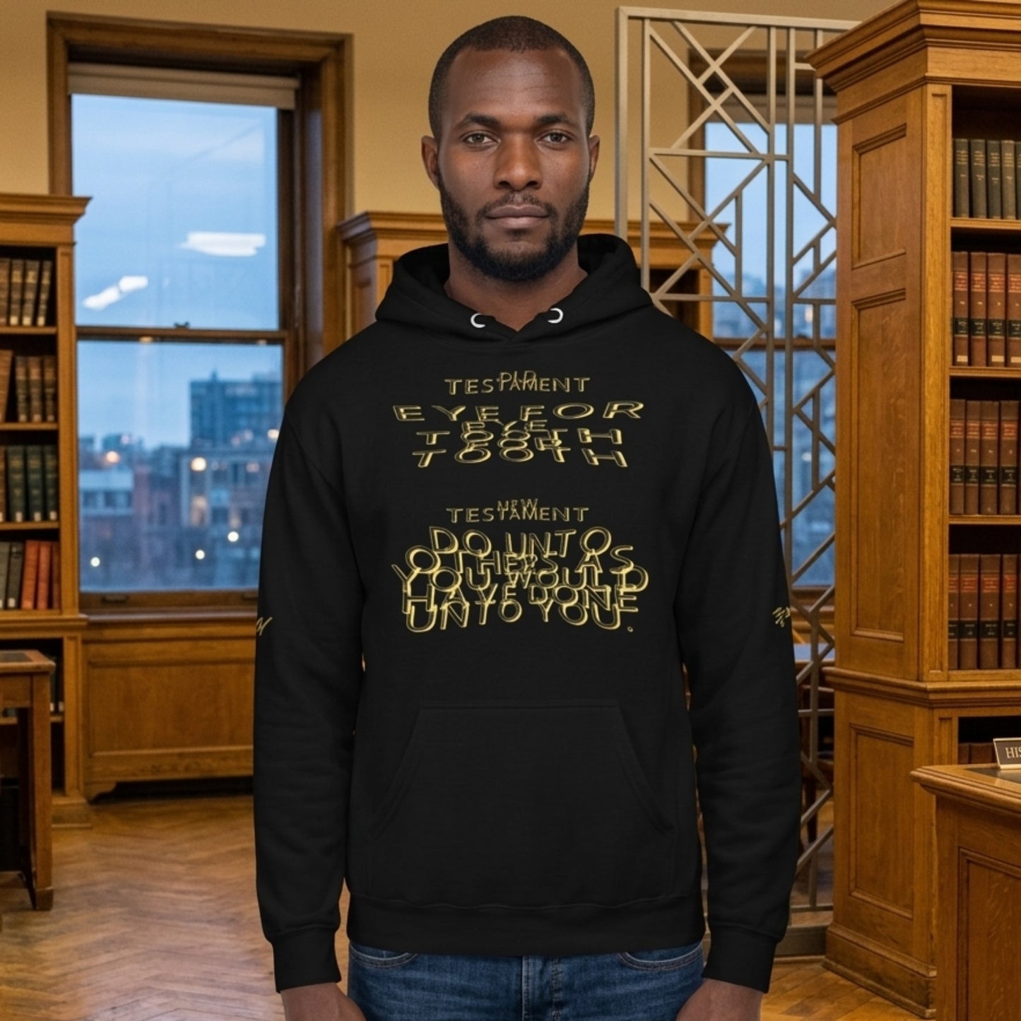 Commandment Keepers 02-02 Designer Independent Trading Co. Unisex Mid-Weight Pullover Hoodie (4 colors)