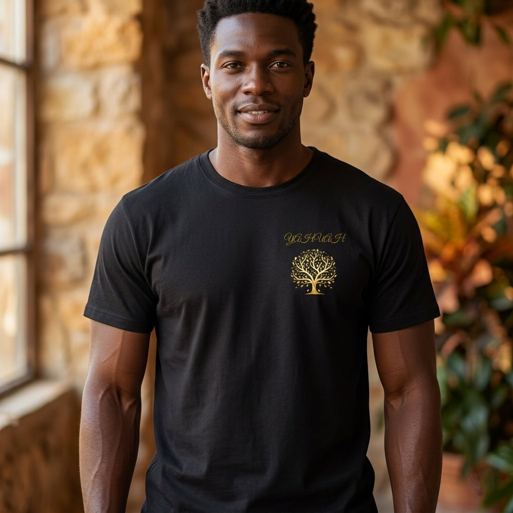 Yahuah: Tree of Life (01-01) | Unisex Cotton Tee
