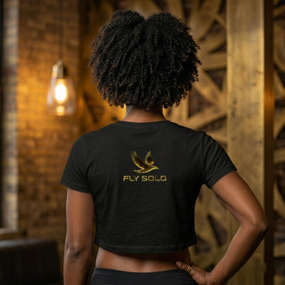 Unity in Solitude (01) "Fly Solo" | Flowy Crop Top | 8 colors