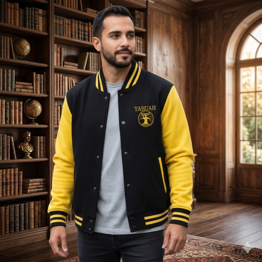 Yahuah: Tree of Life (02-01) - The Covenant Seal | Unisex Varsity Jacket