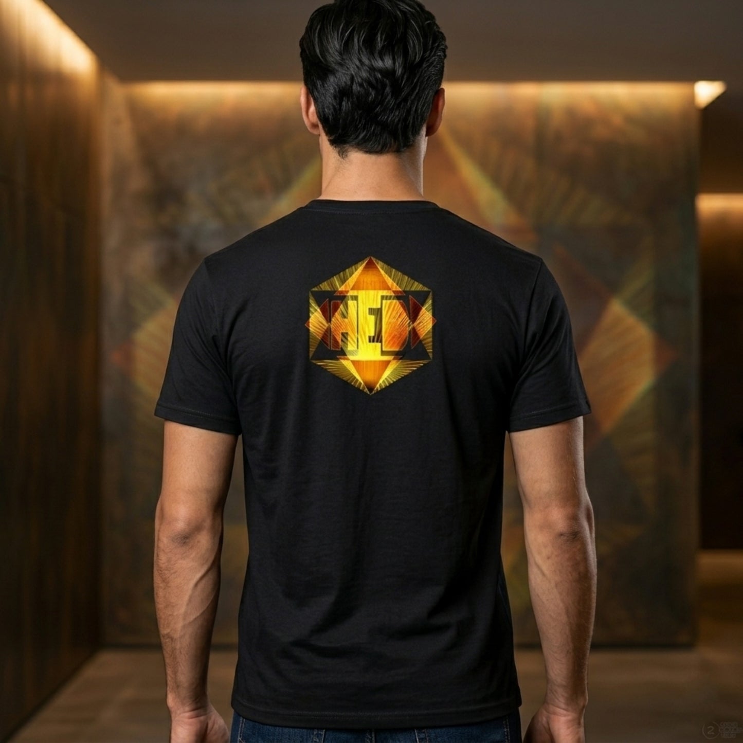 Hebrew World 01-01 The Radiant Six Jerzees 50/50 Blend Unisex Tee