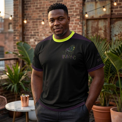 KING 01-01 Men's Designer Plus Size T-shirt