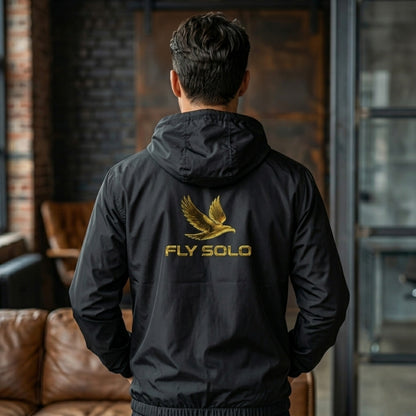 Unity in Solitude (01) "Fly Solo" | Unisex Lightweight Windbreaker | 3 colors