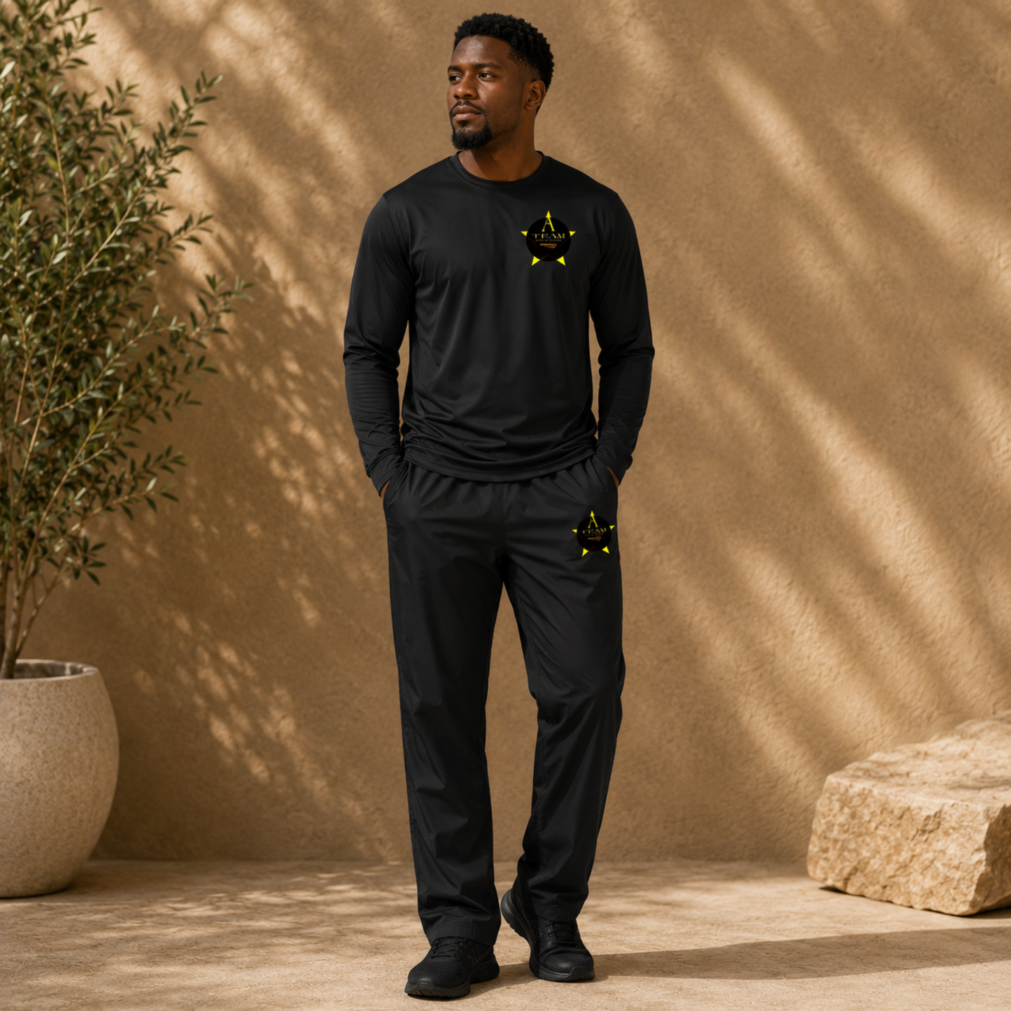 A-Team 02-01 Designer Sport-Tek Men Wind Pants
