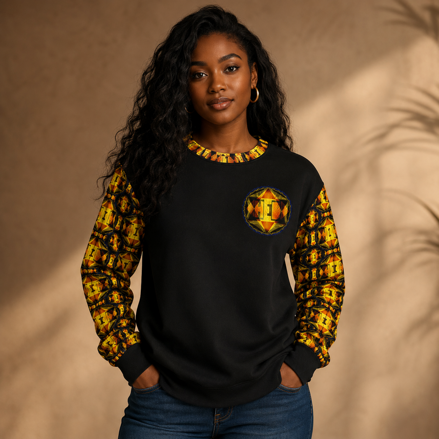 Hebrew World 01-02 Royal Radiance Sweatshirt